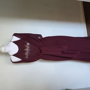 Cachet Plum formal dress